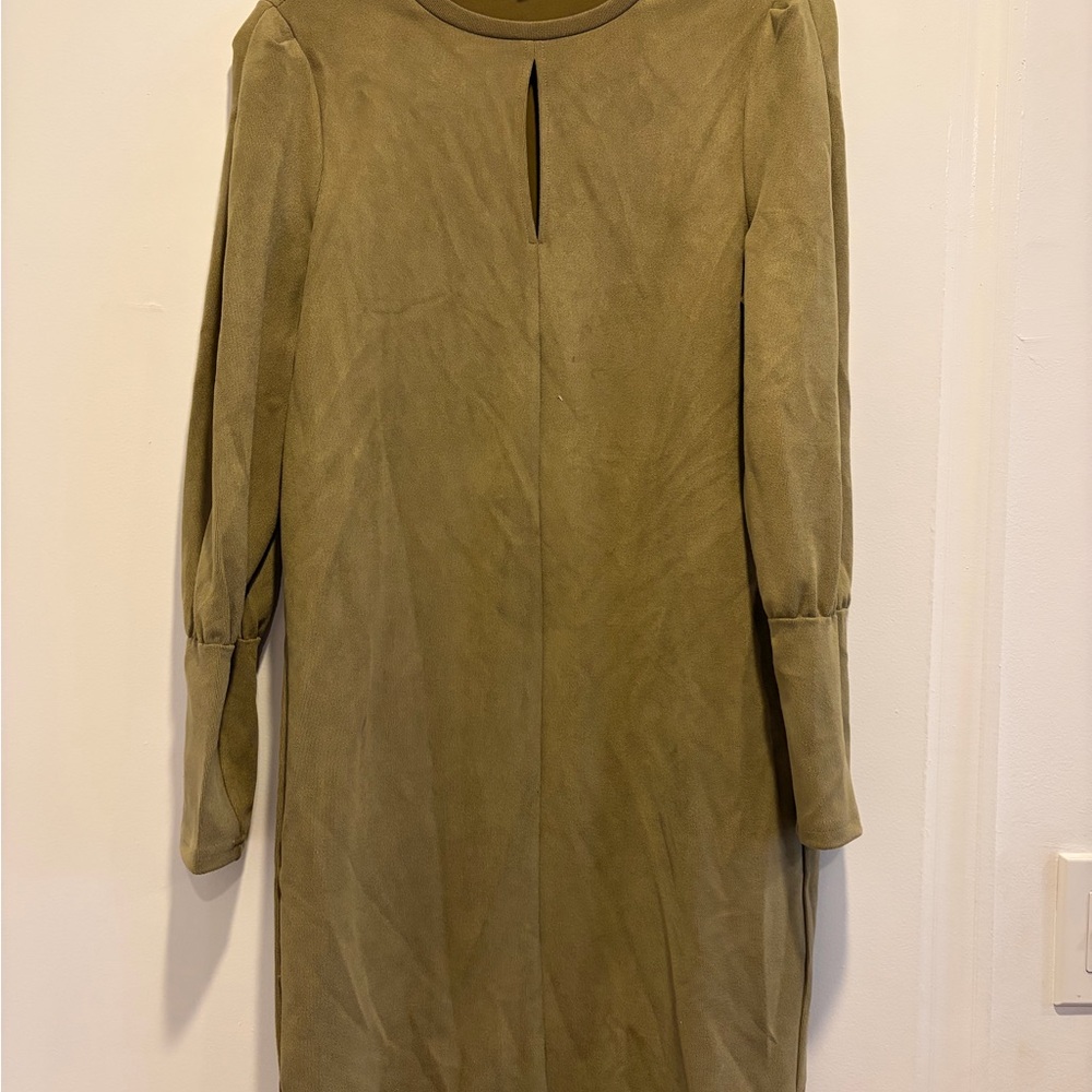 Walter Baker Olive Dress